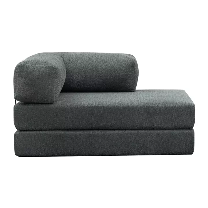 Καναπές - κρεβάτι Comfort Megapap διθέσιος υφασμάτινος χρώμα μέντα 140x95x75εκ.