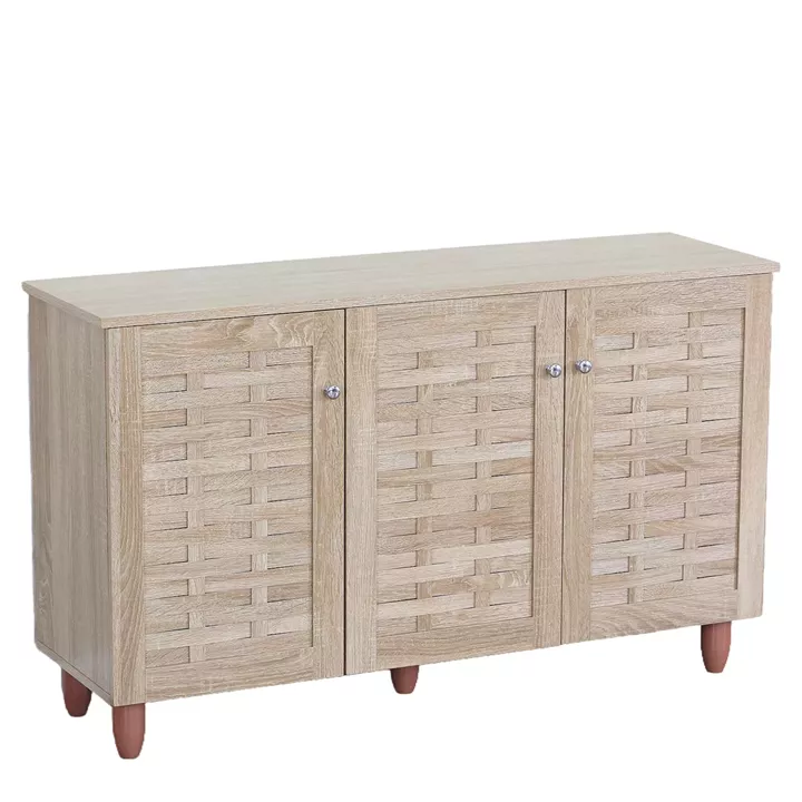 Παπουτσοθήκη ArteLibre KUBIRA Δρυς Μοριοσανίδα/Ξύλο 114x34x68cm