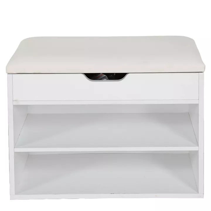 Παπουτσοθήκη ArteLibre DARINO Λευκό Μοριοσανίδα/Ξύλο 60x30x44cm