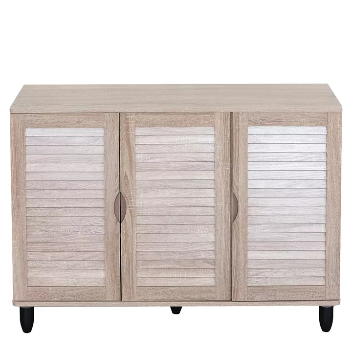 Παπουτσοθήκη ArteLibre EVARO Δρυς Μοριοσανίδα/Ξύλο 110x33x77cm