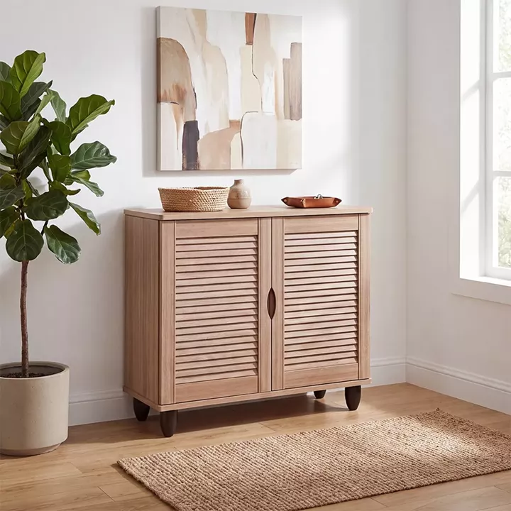 Παπουτσοθήκη ArteLibre GELARO Δρυς Μοριοσανίδα/Ξύλο 77x33x70cm