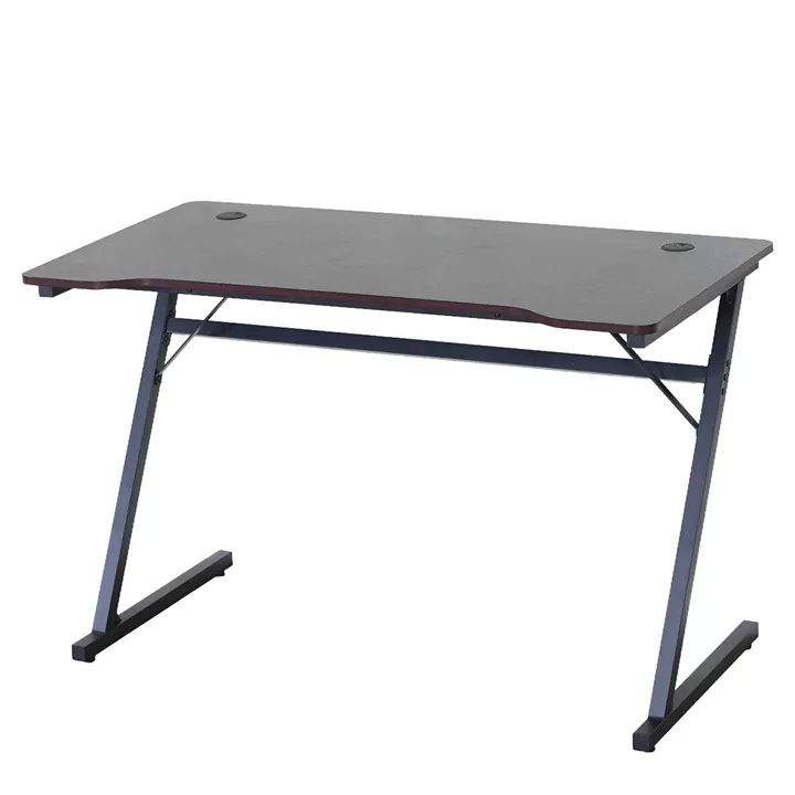 Γραφείο ArteLibre TERANO Μαύρο Μοριοσανίδα/Μέταλλο 120x60x75cm