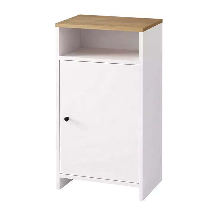 Παπουτσοθήκη - Ντουλάπι Talsa Megapap χρώμα λευκό - sapphire oak 50x35,3x86εκ.