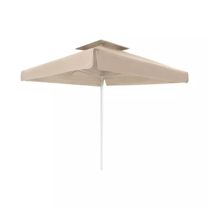 Ομπρέλα επαγγελματική Juno Megapap τηλεσκοπική αλουμινίου χρώμα εκρού 3x3m.