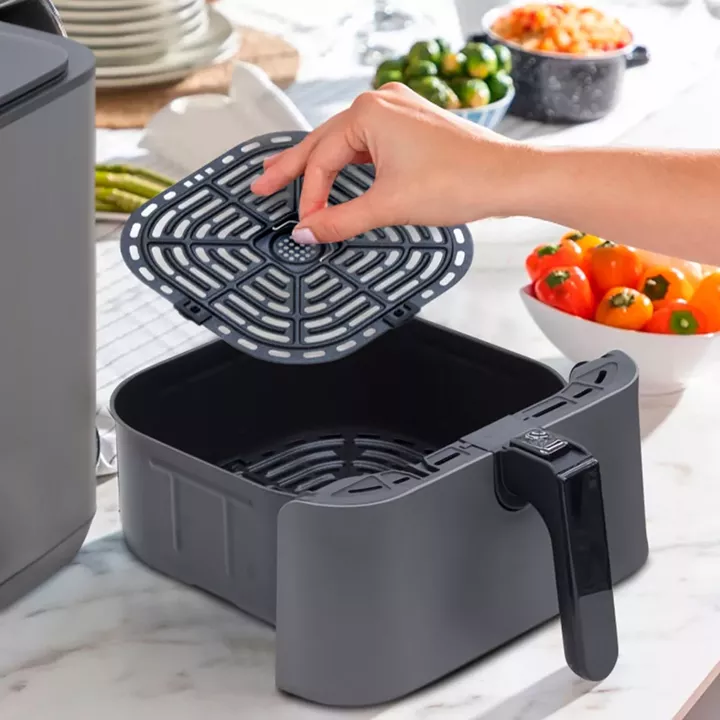 Φριτέζα αέρος - AirFryer LUXELL με αποσπώμενο κάδο 7,5lt χρώμα μαύρο 1550-1850W