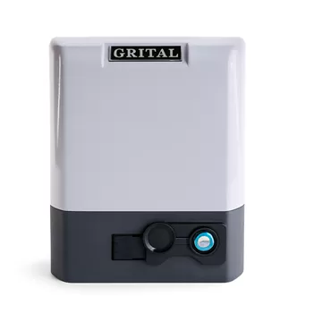 GRITAL GR5 230V για συρόμενες πόρτες έως 500kg, χυτό αλουμίνιο, παραδίδεται χωρίς πλακέτα