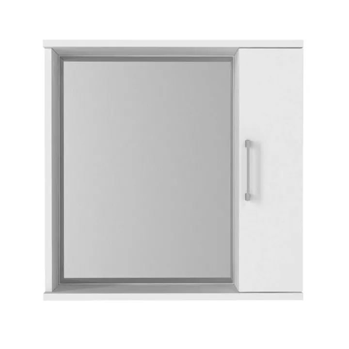 Καθρέπτης μπάνιου Deal Μegapap χρώμα λευκό 65x15,3x65εκ.