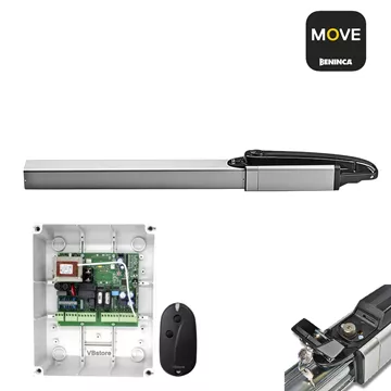 BENINCA HYDRO HD 50 AC υδραυλικό μοτέρ μονόφυλλης έως 5 m 500 kg, IP55, πλακέτα LRS 2150, 1 τηλεχειριστήριο, VBstore