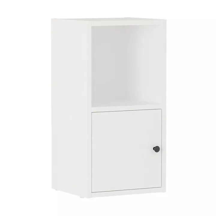 Κομοδίνο Vito Megapap χρώμα λευκό 34x30x66,4εκ.