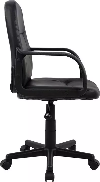 Καρέκλα Γραφείου ArteLibre ABA Μαύρο PVC 53x49x85-97cm