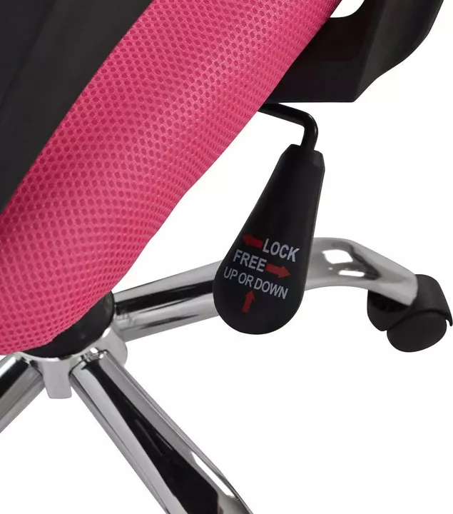 Καρέκλα Γραφείου ArteLibre ΑΛΚΥΟΝΗ Ροζ 57x57x86-96cm