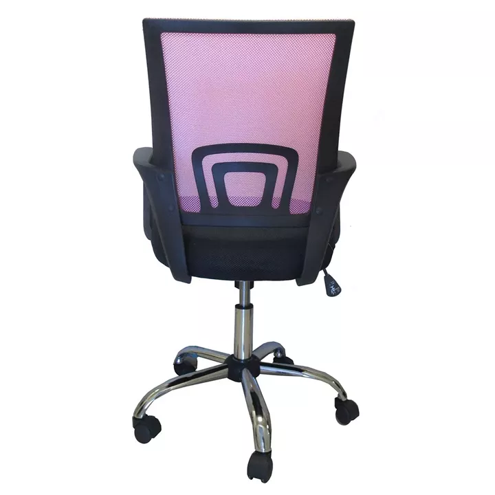 Καρέκλα Γραφείου ArteLibre ΑΛΚΥΟΝΗ Μαύρο/Ροζ 57x57x86-96cm