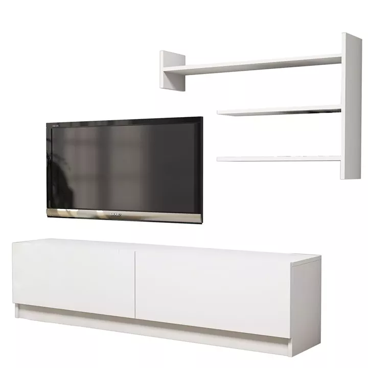 Σύνθετο ArteLibre ALPHA Λευκό 160x32x40cm