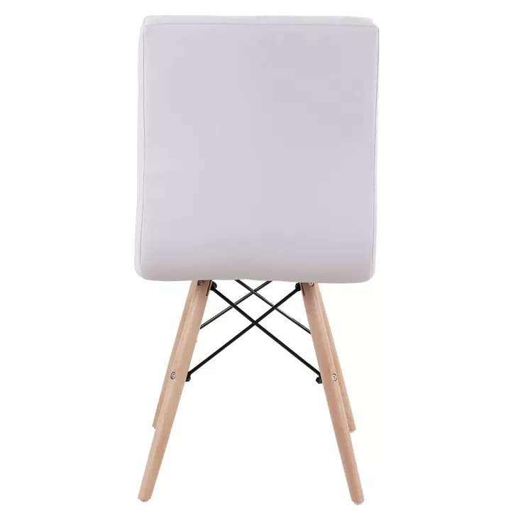 Καρέκλα ArteLibre CUPPLESSUS Λευκό PU 43x55x86cm