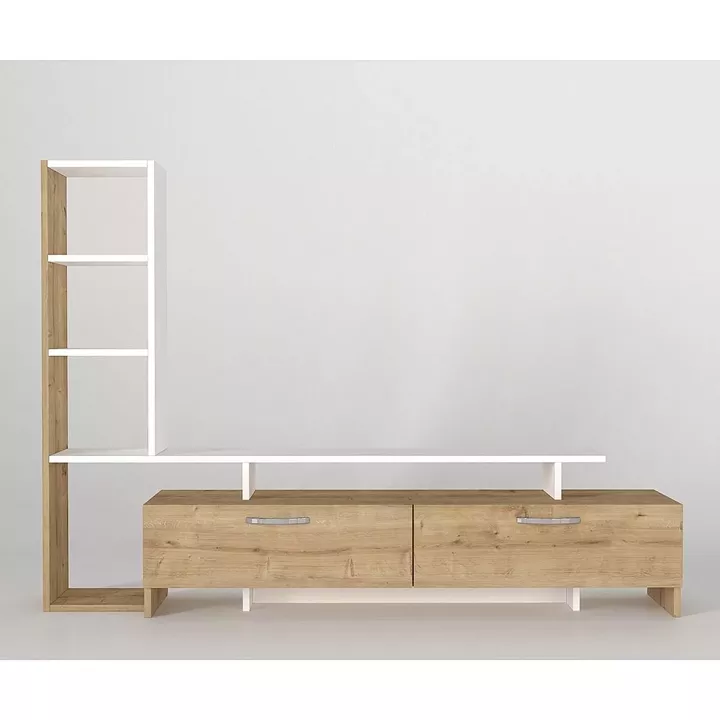 Σύνθετο ArteLibre KENTUCKY Sapphire/Λευκό Μοριοσανίδα 168x30x120cm