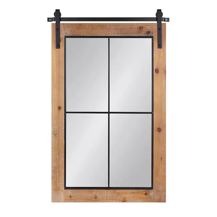 Καθρέπτης Τοίχου ArteLibre Φυσικό MDF 56x93x3cm