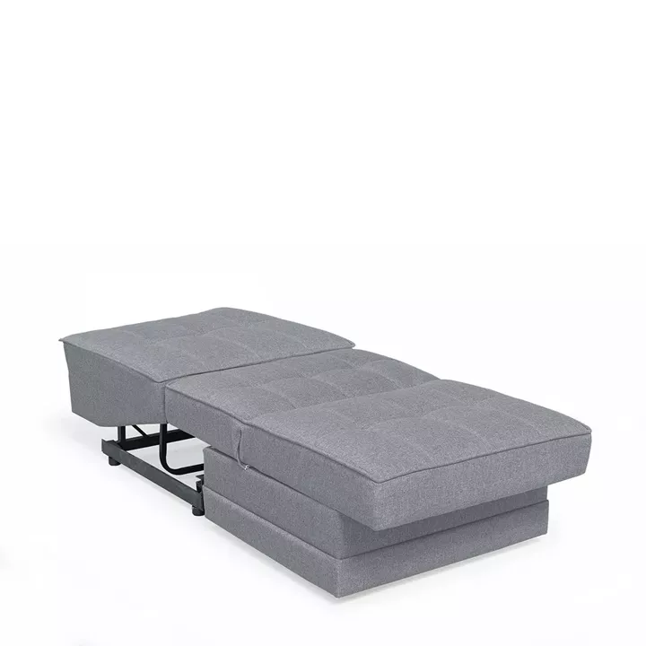 Πολυθρόνα ArteLibre MATEO Γκρι 85x110x90cm