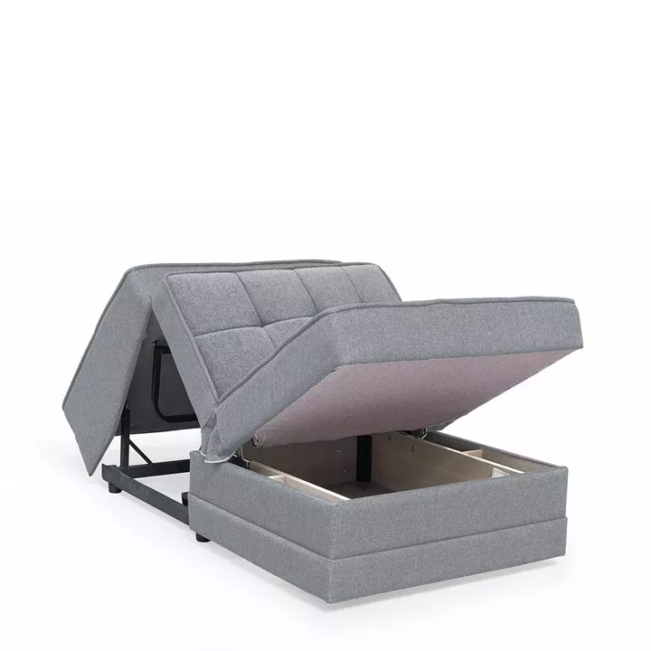 Πολυθρόνα ArteLibre MATEO Γκρι 85x110x90cm