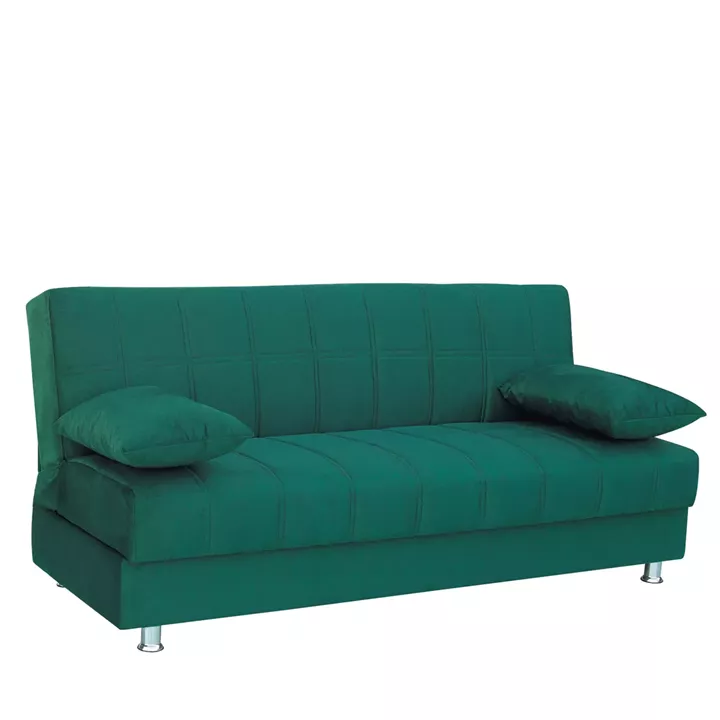 Καναπές Κρεβάτι Τριθέσιος ArteLibre LAURA Μέντα 190x84x86cm