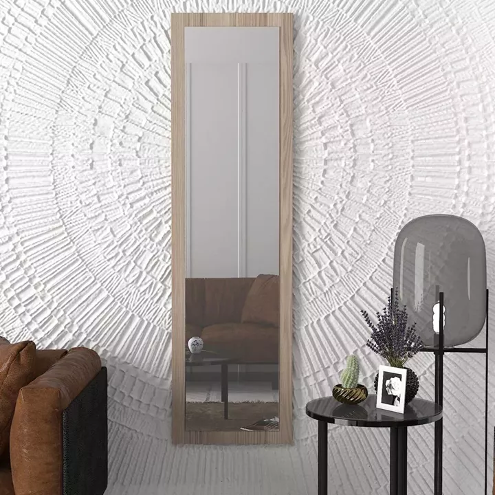 Καθρέπτης Τοίχου ArteLibre BHAVITH Cordoba Μοριοσανίδα/Γυαλί 160x45cm