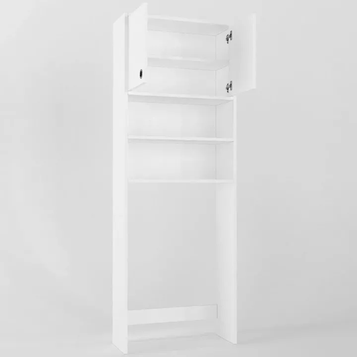 Έπιπλο Πλυντηρίου ArteLibre ABETTI Λευκό Μοριοσανίδα/Μελαμίνη 65x25x180cm