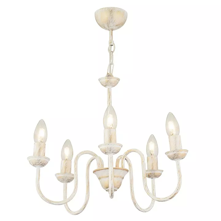 Φωτιστικό Κρεμαστό ArteLibre BARC Πολύφωτο Λευκό Μέταλλο 45x66cm