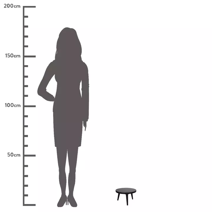 Δίσκος ArteLibre Μαύρο Ξύλο 25.4x25.4x15.2cm