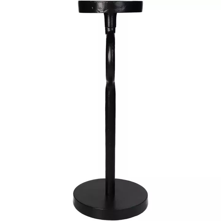 Κηροπήγιο ArteLibre Μαύρο Αλουμίνιο 11.5x11.5x29.5cm