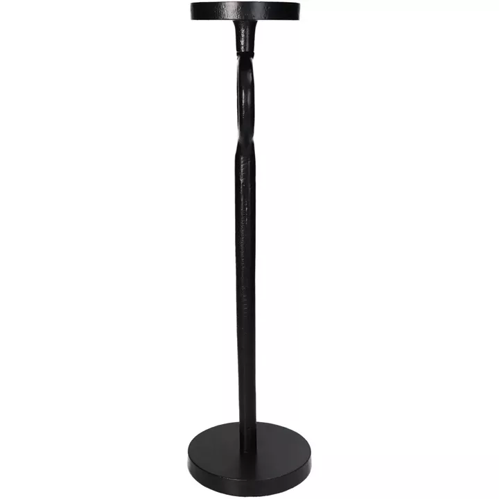 Κηροπήγιο ArteLibre Μαύρο Αλουμίνιο 11.5x11.5x40.5cm