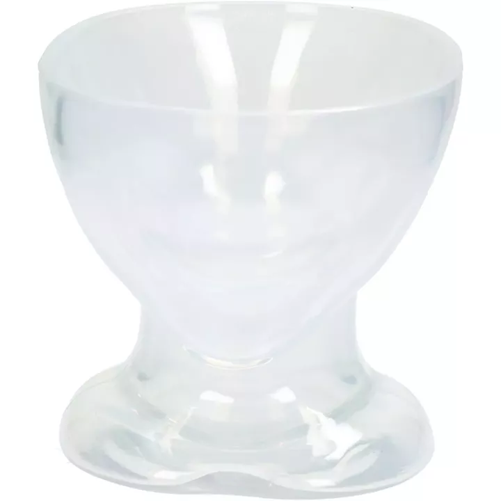 Κασπώ ArteLibre Πρόσωπο Λευκό Γυαλί 17.5x14x15cm