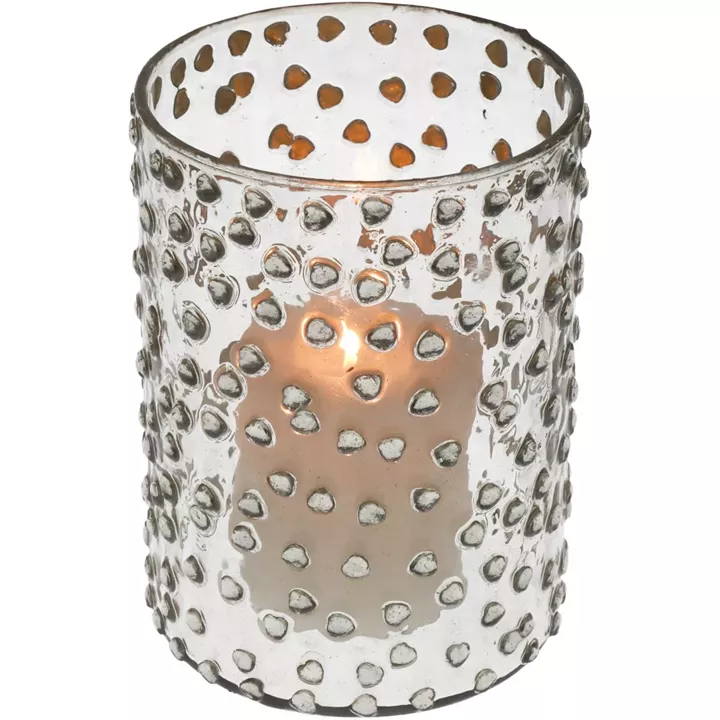 Κηροπήγιο ArteLibre Διάφανο Γυαλί 12x12x17cm