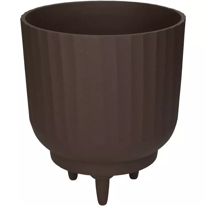 Κασπώ ArteLibre Καφέ Αλουμίνιο 17x17x20cm