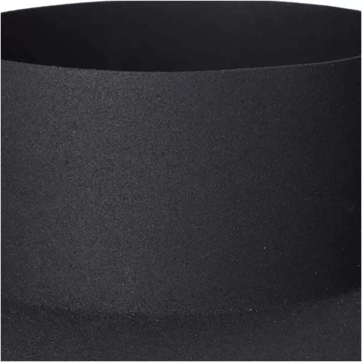 Βάζο ArteLibre Μαύρο Μέταλλο 20x20x27cm