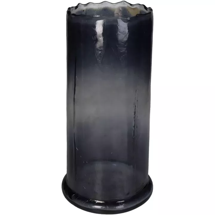 Κηροπήγιο ArteLibre Γκρι Γυαλί 15.5x15.5x30.5cm