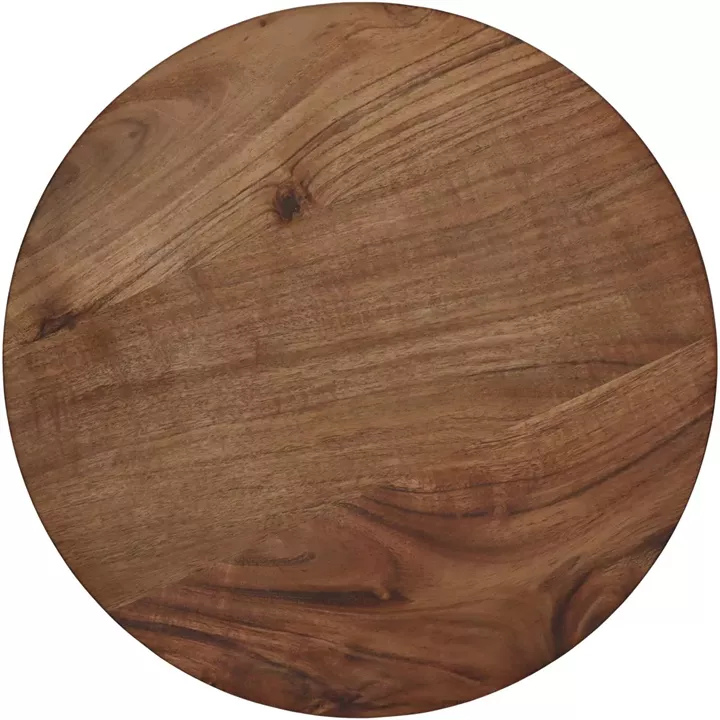 Δίσκος ArteLibre Καφέ Ξύλο 35x35x4.4cm