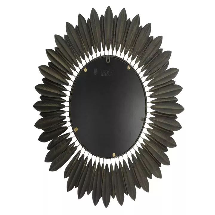 Καθρέπτης ArteLibre Χρυσό Μέταλλο 70x4x70cm