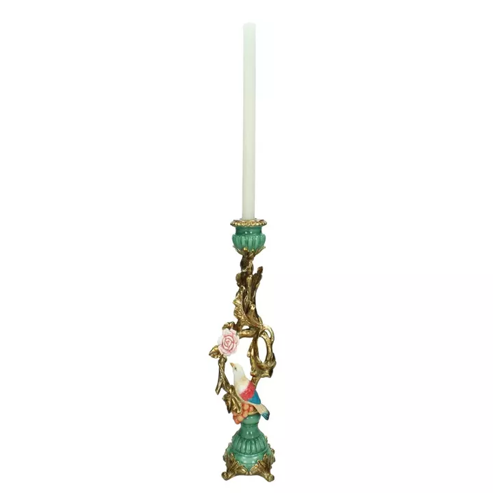 Κηροπήγιο ArteLibre Πολύχρωμο Polyresin 11x9.5x34.8cm