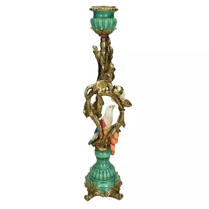 Κηροπήγιο ArteLibre Πολύχρωμο Polyresin 11x9.5x34.8cm