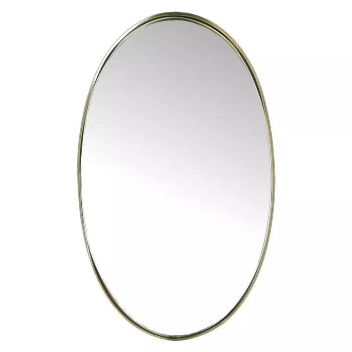 Καθρέπτης ArteLibre Χρυσό Μέταλλο 25.5x3x42.5cm