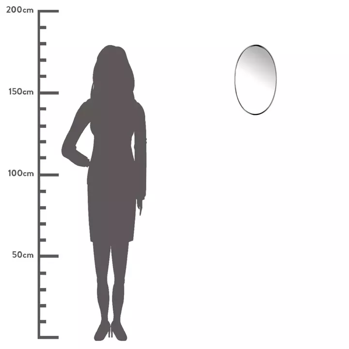 Καθρέπτης ArteLibre Μαύρο Μέταλλο 25.5x3x44.5cm