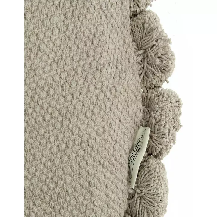 Μαξιλάρι ArteLibre Πομ Πομ Γκρι Βαμβακερό 45x45cm