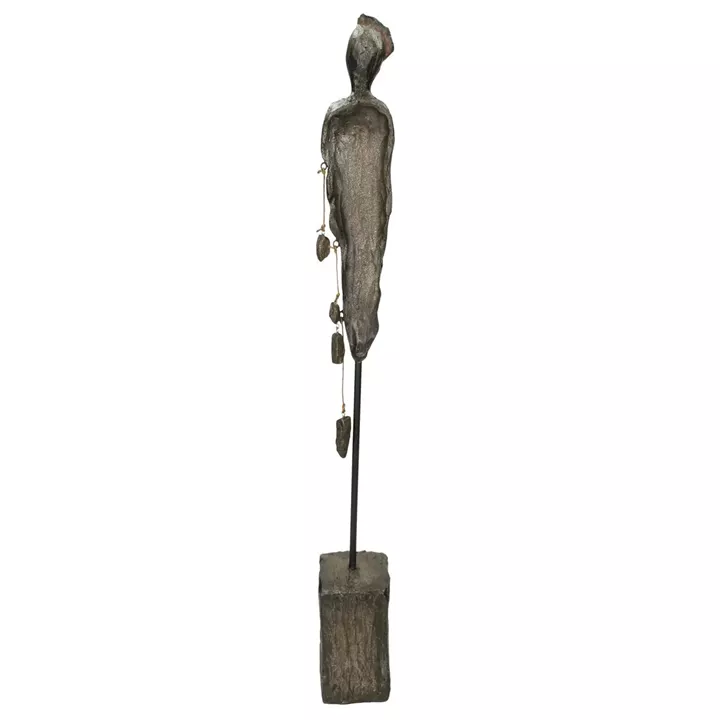 Διακοσμητικό ArteLibre Φιγούρα Μαύρο Polyresin 7.5x7.5x46.5cm