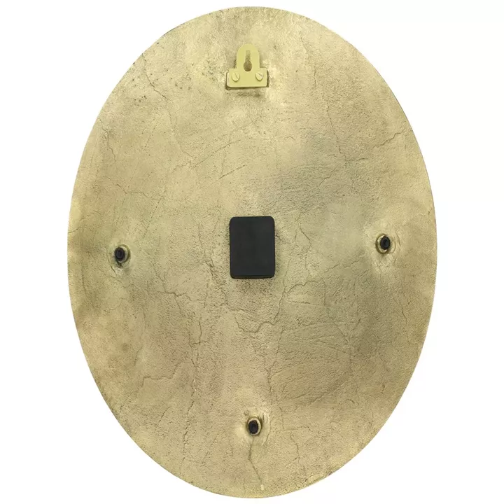 Ρολόι Τοίχου ArteLibre Χρυσό Μέταλλο 50x3x50cm