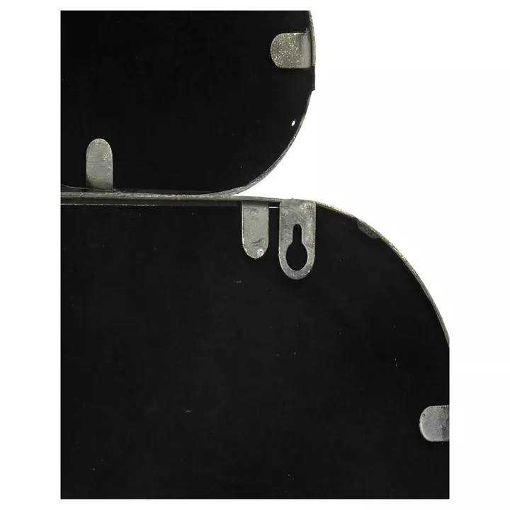 Καθρέπτης ArteLibre Καφέ Μέταλλο 37.5x3x58.5cm