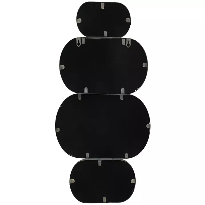 Καθρέπτης ArteLibre Καφέ Μέταλλο 37.5x3x58.5cm