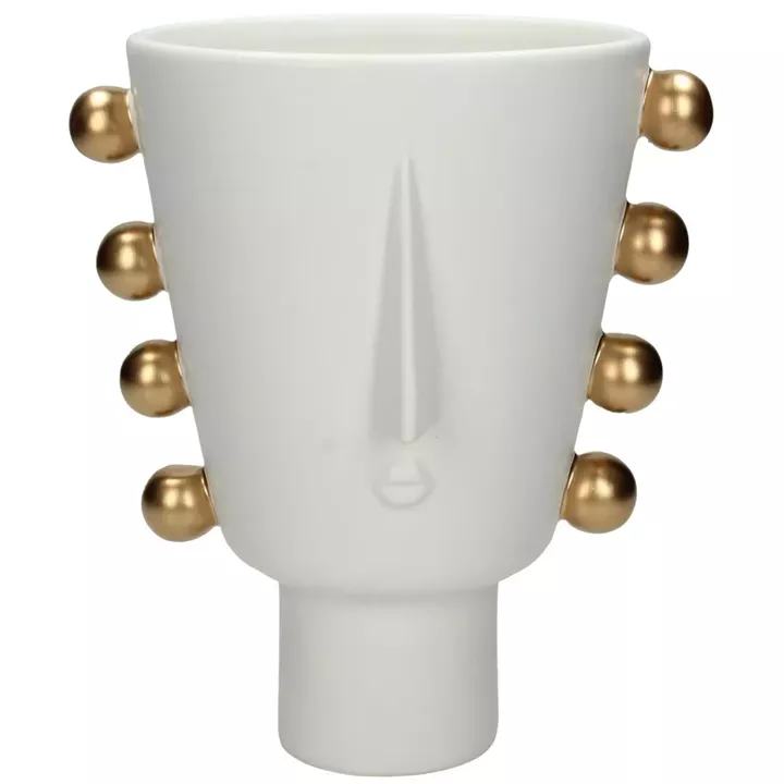 Κασπώ ArteLibre Λευκό Κεραμικό 17.7x14.6x20.5cm