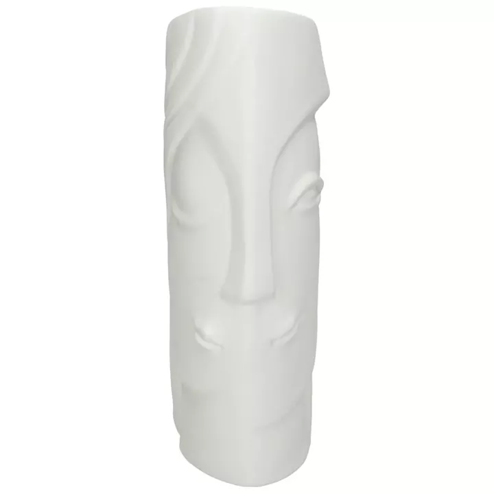 Βάζο ArteLibre Λευκό Κεραμικό 13x8.5x25.5cm