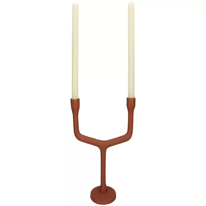 Κηροπήγιο ArteLibre Φυσικό Αλουμίνιο 23.5x10x28.5cm