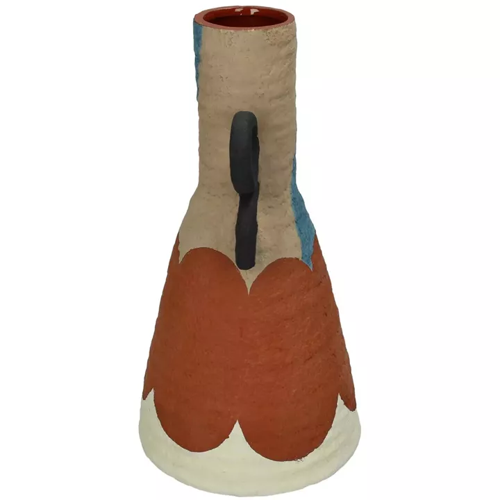 Βάζο ArteLibre Πολύχρωμο Τερακότα 13.2x13.2x25.5cm