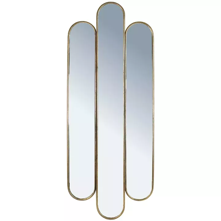 Καθρέπτης ArteLibre Χρυσό Μέταλλο 45.5x5x116cm